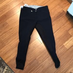 NWT Navy Smartpak Bradley Full Seat Breeches 30R